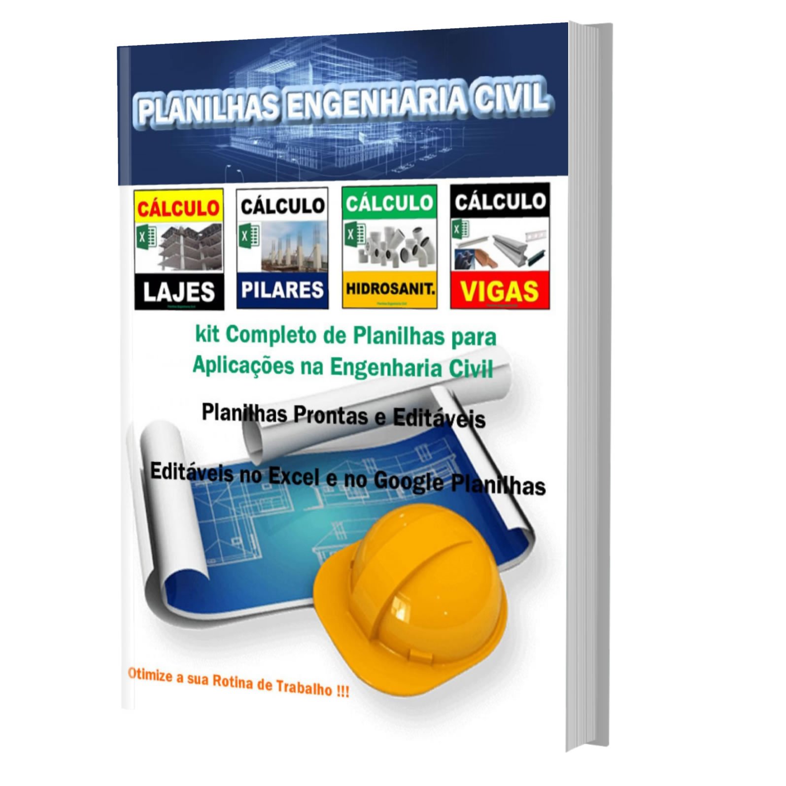 Planilhas Engenharia Civil E Book Plr Pronto 4552